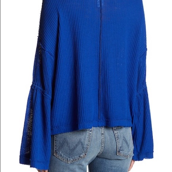 NWT Free People Dahlia Thermal Knit Sweater - Picture 4 of 8